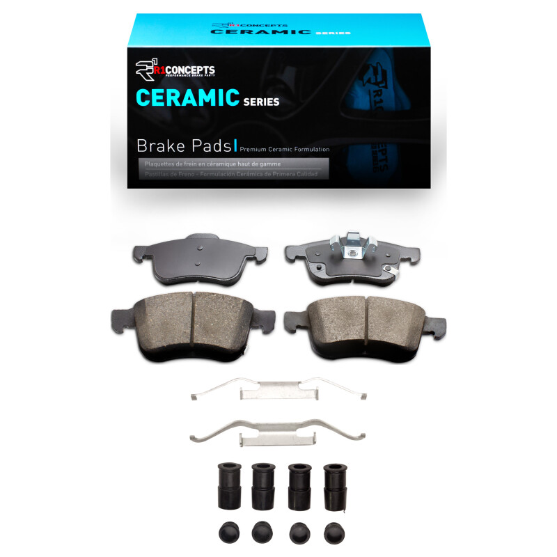 Fiat 500L Brake Pads - Front - R1 Concepts - Ceramic - `14-`19